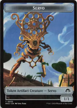 Servo // Energy Reserve Double-Sided Token T Modern Horizons 3 33 // 36 - LP - Image 1
