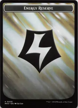 Servo // Energy Reserve Double-Sided Token T Modern Horizons 3 33 // 36 - LP - Image 2