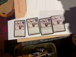 MTG - 4 x Sunscape Familiar (a playset!) - Planeshift - Ex/LP Condition - Image 1