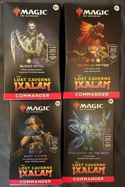 Magic The Gathering Ixalan Commander Display Set. All 4 Decks. English - Image 1