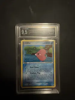 Luvdisc 7/100 Crystal Guardians Holo Arena Club 9.5 Mint Pokemon Card - Image 1