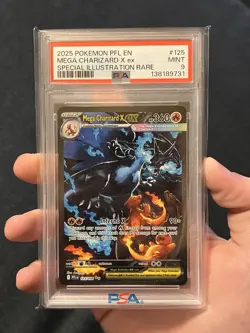 Mega Charizard X ex 125/094 Me02: Phantasmal Flames Holo for sale online - Image 4