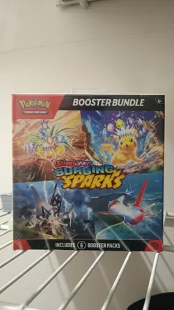 Pokemon Surging Sparks Booster Bundle Factory Sealed - Image 1