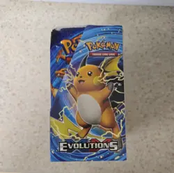 Pokemon Opened Booster Box with 36x Pokemon Evolutions Sealed Booster Packs XY - Image 2