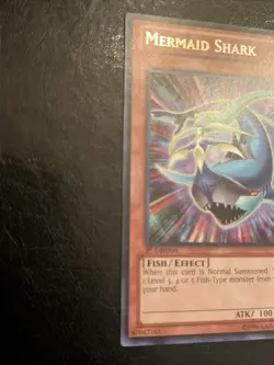 Yu-Gi-Oh TCG Mermaid Shark PRIO EN005 1st edition NM - Image 2