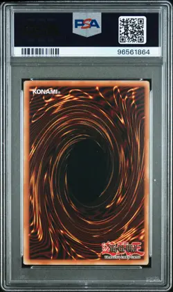 2008 YU-GI-OH! COLLECTIBLE TINS WAVE 2 #EN003 BLACK ROSE DRAGON PSA 8 - Image 2
