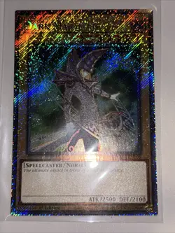 *** DARK MAGICIAN *** ALTERNATE ART PLATINUM SECRET RARE RA04-EN106 CT14 YUGIOH! - Image 1