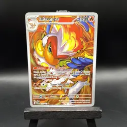 Infernape Illustration Twilight Masquerade Pokemon TCG Card 173/167 - Image 1