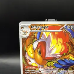 Infernape Illustration Twilight Masquerade Pokemon TCG Card 173/167 - Image 2
