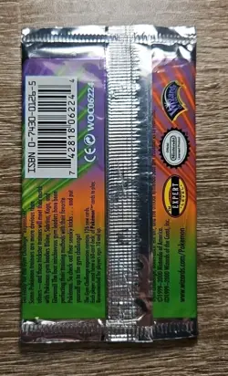 EMPTY NO CARDS 1st Edition Vintage WOTC Booster Pack Gym Challenge Koga - Image 2