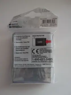 Pokemon Lucario Theme : Ultra Pro Brand New Sealed 65x Trading Card Sleeves - Image 2