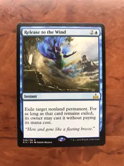 Release to the Wind MTG Magic the Gathering Card NM Near Mint Rivals Ixalan RIX - Image 1