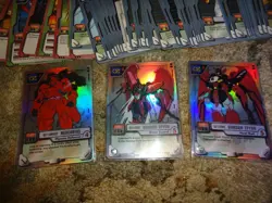 Gundam M.S. War Trading Card Game Lot Of 600+ Cards Plus 9 Holos Great Shape - Image 4