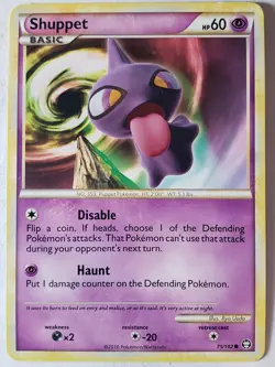 Shuppet 75/102 LP - Triumphant Pokemon Card $2 Combined Shipping - Image 1