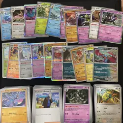 Pokemon Prismatic Evolution Bulk Lot 180 Cards Includes 20 Different Holos - Image 1