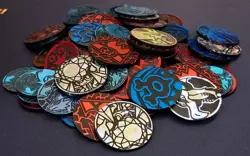 Pokemon Trading Card Coin, Markers, Counters. Pick your favorite! - Image 1