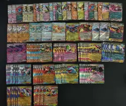 Pokemon Lot 100 EX RR Double Rare Set Japanese Card TCG MEGA M1 SV8A Eevee SQ - Image 1