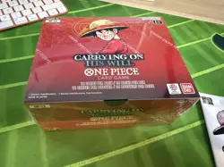 One Piece Card Game - Carrying On His Will - OP13 Booster Box & Treasure Pack - Image 2