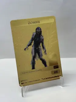 ZOMBIE Metal MAGIC Card-Collectible Gift Display - Image 1