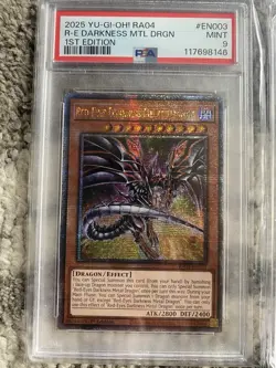 Yu-Gi-Oh! TCG Graded Card Lot Blue Eyes White Dragon QCSR, Dark Magician + More - Image 2