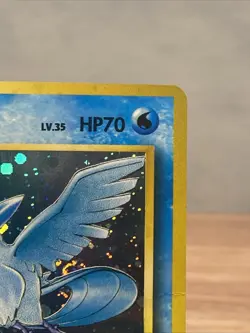 Pokemon TCG Articuno Fossil Holo Card Japanese 144 Vintage Rare; NM - Image 2