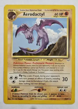 Aerodactyl - 15/64 - Pokemon Neo Revelation Unlimited Rare Card WOTC LP - Image 1