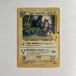 Light Toxtricity SWSH137 Sword & Shield Celebrations Promo Cards NM/M - Image 1