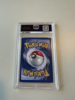 1999 Pokemon Base Set Unlimited Charizard-Holo Card PSA 7 - Image 2