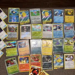 Pokemon Cards Lot Holos Included See Pictures - Image 2