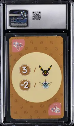 2019 POKEMON PLAYING CARDS KOR POINT SALAD - EEVEE ED SYLVEON CGC 9.5 - Image 2