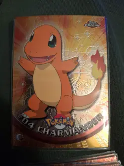Pokemon Card - Charmander #04 - Topps Chrome - Image 1
