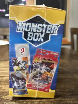 2023 Digimon Card Game Monster Box Starter Deck & 2 Booster Packs 1 Bonus Pack - Image 2