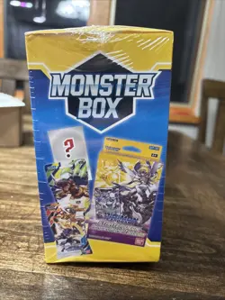 2023 Digimon Card Game Monster Box Starter Deck & 2 Booster Packs 1 Bonus Pack - Image 4