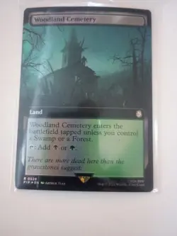 Woodland Cemetery (Extended Art) Universes Beyond: Fallout Foil - Image 1