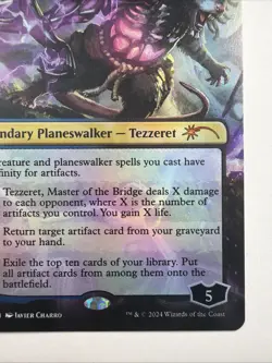 Tezzeret, Master of the Bridge (Rainbow Foil) Secret Lair Drop Foil - Image 4