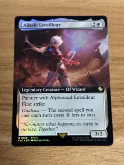 Alisaie Leveilleur Extended Art Final Fantasy Commander MTG NM Foil Magic - Image 1