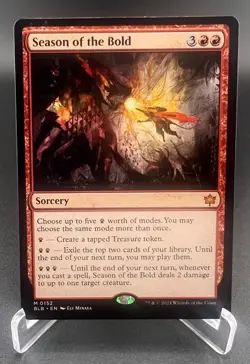 Season of the Bold (Regular, #152, NM) Bloomburrow (BLB), MTG - Image 1