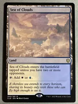 MTG / Sea of Clouds / CLB / #360 / Regular / Rare / NM - Image 1