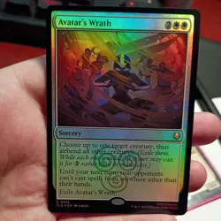 Avatar's Wrath R Avatar: The Last Airbender 12 FOIL Near Mint - Image 1