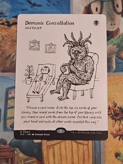 Demonic Consultation Countdown Kit: An Encyclopedia of Magic NM - Image 1