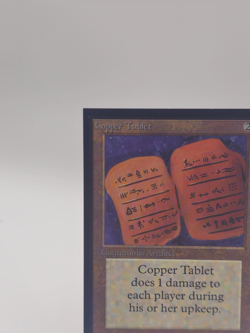 Copper Tablet 1993 Collector's Edition Artifact Magic: the Gathering (CE) - Image 3
