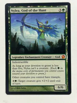 Nylea, God of the Hunt - Theros - (166) - NM - Image 1