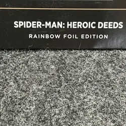 MTG Secret Lair x Marvel Spider-Man Heroic Deeds Rainbow Foil, Worn Packaging - Image 5