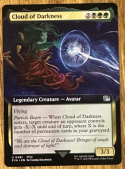 MTG Final Fantasy, Cloud of Darkness - Extended Art - Image 1