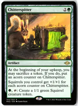 Chitterspitter #153 Rare Modern Horizons 2 NM/LP MTG - Image 1
