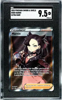 2020 Pokemon Sword & Shield Marnie #200 SGC 9.5 - Image 1