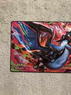 Shiny Mega Charizard X ex UPC Playmat Gaming Pad Mouse Pad Pokemon TCG - Image 2