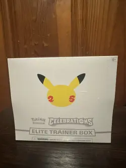 Pokemon Celebrations Elite Trainer Box 25th Anniversary ETB New Sealed - Image 1
