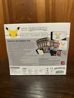 Pokemon Celebrations Elite Trainer Box 25th Anniversary ETB New Sealed - Image 3