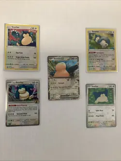 Pokemon TCG Snorlax Lot Of 5 - Image 1